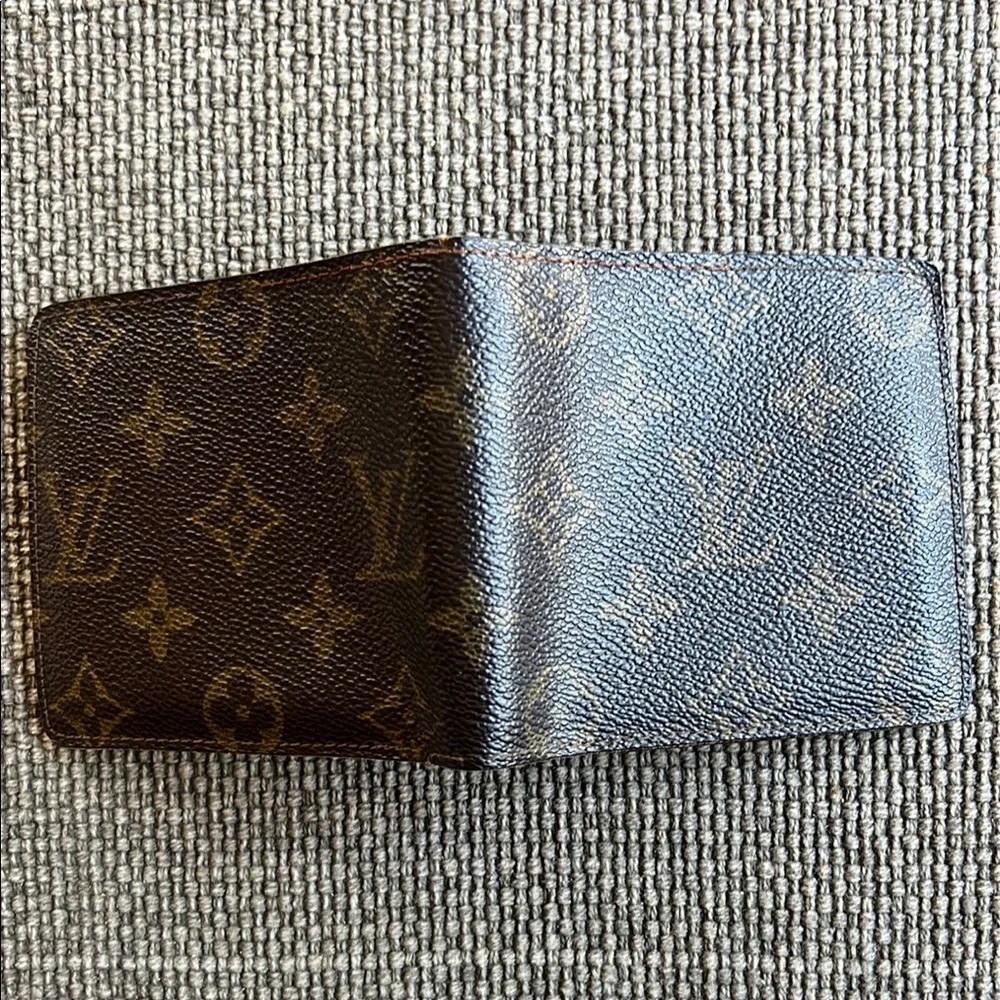 Louis Vuitton Marco monogram bifold wallet brown leather small men’s wallet - Picture 3 of 17